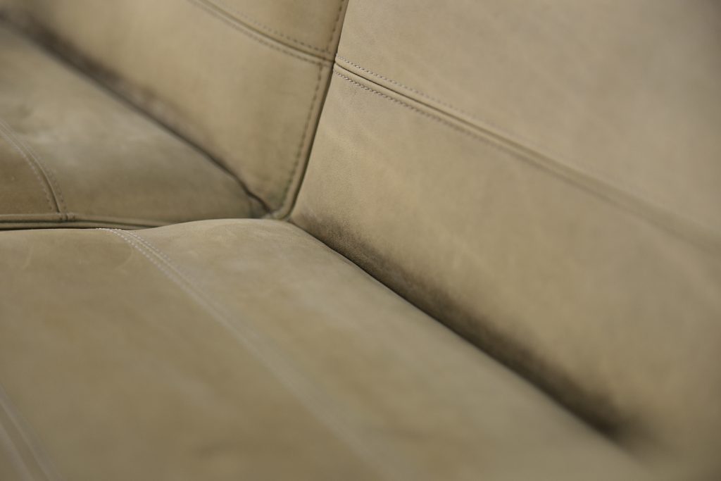 Vintage 2-seater Tubular Steel Leather Sofa, 1960s