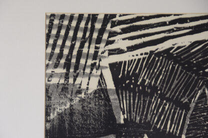 Vintage Modern Graphic by Vide Jansson, Träsnitt, 1960s - Image 5