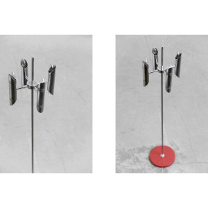 Mid-Century Modern Vintage Space Age Chrome Floor Lamp, 1960s