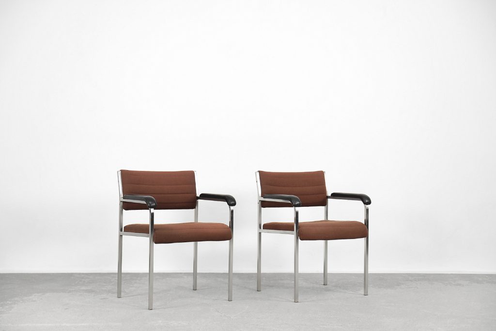 Vintage German Desk Chairs from Fröscher Sitform, 1970s