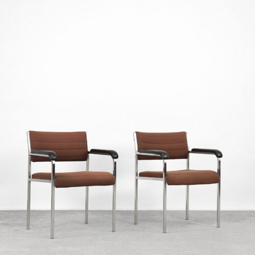 Vintage German Desk Chairs from Fröscher Sitform, 1970s