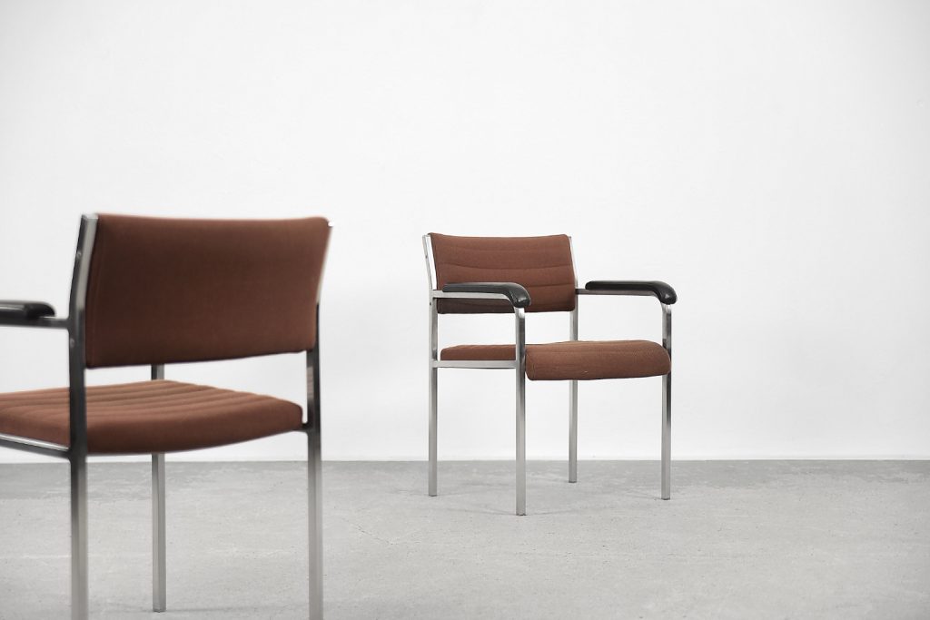 Vintage German Desk Chairs from Fröscher Sitform, 1970s