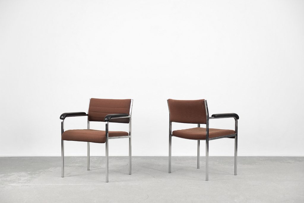 Vintage German Desk Chairs from Fröscher Sitform, 1970s
