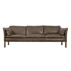 Mid-Century Modern Vintage Leather Cromwell Sofa by Arne Norell, 1960s