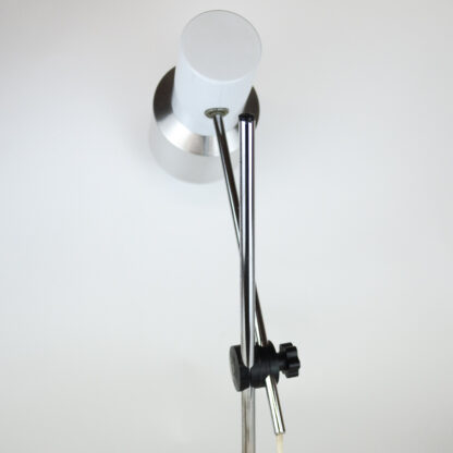 Vintage Italian White Aluminium Desk Lamp By Prova, 1960s - Image 4