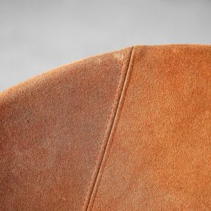 Mid-Century Circle Balloon Chair by Lusch Erzeugnis for Lusch & Co, 1960s
