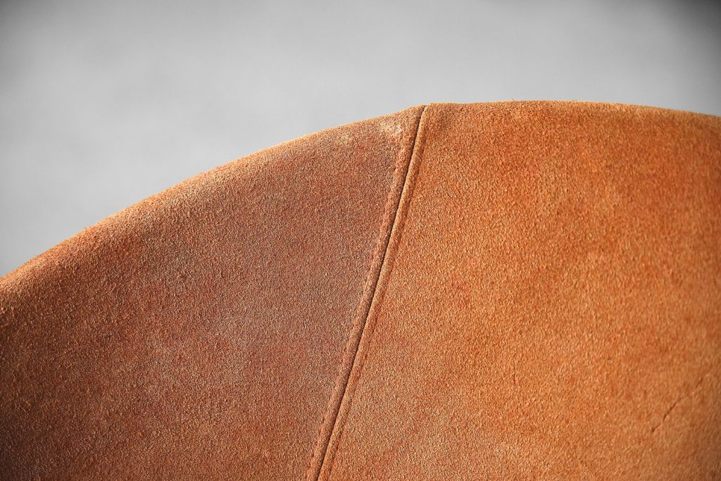 Mid-Century Circle Balloon Chair by Lusch Erzeugnis for Lusch & Co, 1960s