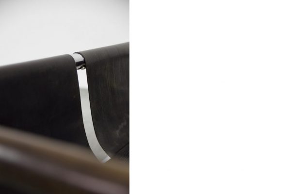 Vintage Bauhaus Tubular Metal & Leather Sofa, 1950s - Image 14