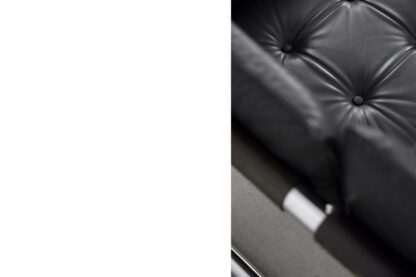 Vintage Bauhaus Tubular Metal & Leather Sofa, 1950s - Image 16