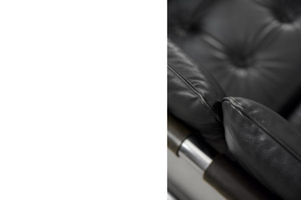 Vintage Bauhaus Tubular Metal & Leather Sofa, 1950s - Image 19