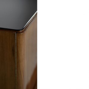 Large French Art Deco Walnut Buffet, 1920s
