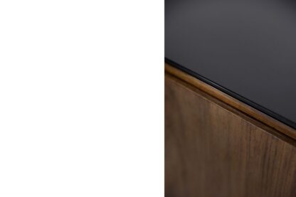 Large French Art Deco Walnut Buffet, 1920s - Image 8