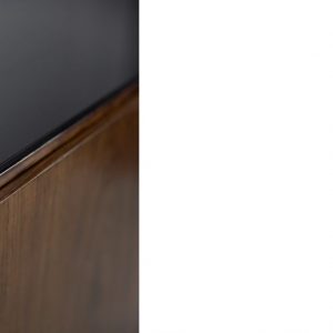 Large French Art Deco Walnut Buffet, 1920s