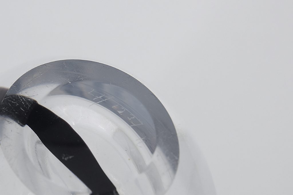 Scandinavian Glass Contour Vase by Vicke Lindstrand for Kosta, 1950s