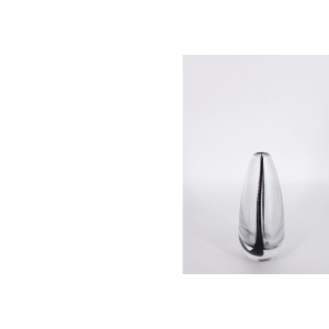 Scandinavian Glass Contour Vase by Vicke Lindstrand for Kosta, 1950s