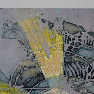 Lawrence Heyman, Fertilization IIII from Atelier 17 Series, Etching on Arches Paper, 1960s