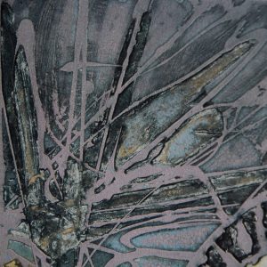 Lawrence Heyman, Fertilization IIII from Atelier 17 Series, Etching on Arches Paper, 1960s