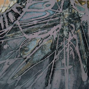 Lawrence Heyman, Fertilization IIII from Atelier 17 Series, Etching on Arches Paper, 1960s