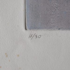 Lawrence Heyman, Fertilization IIII from Atelier 17 Series, Etching on Arches Paper, 1960s