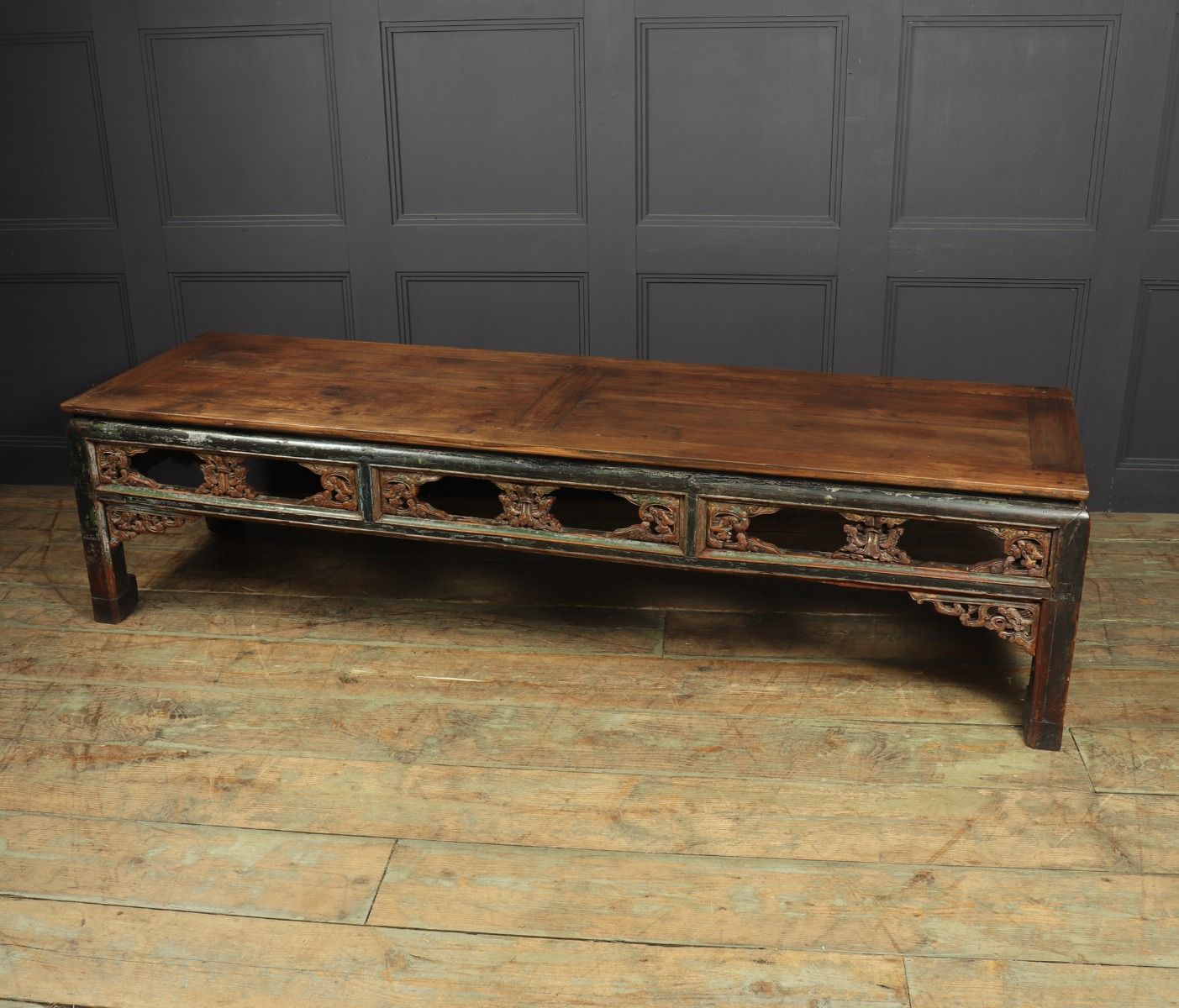 Antique Painted Chinese Coffee Table Shanxi