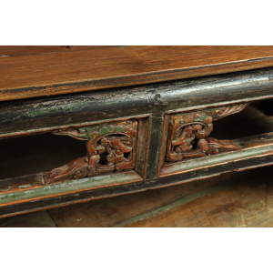 Antique Painted Chinese Coffee Table Shanxi