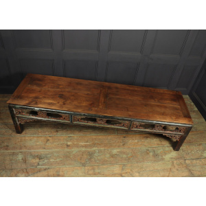 Antique Painted Chinese Coffee Table Shanxi