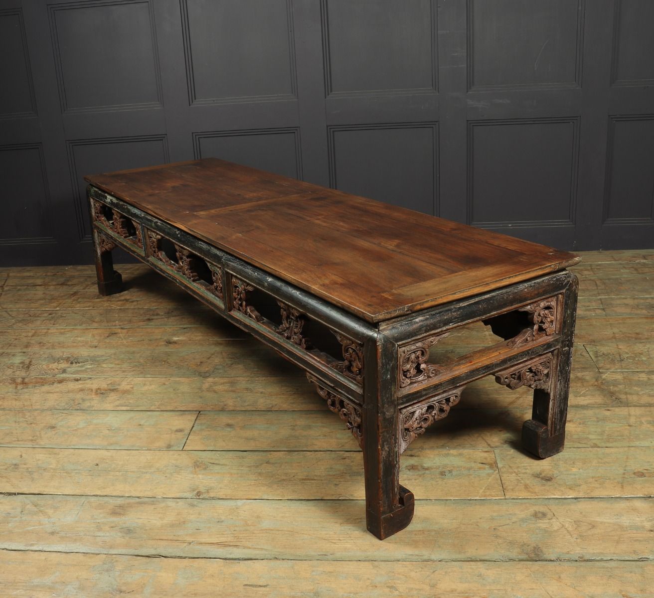 Antique Painted Chinese Coffee Table Shanxi