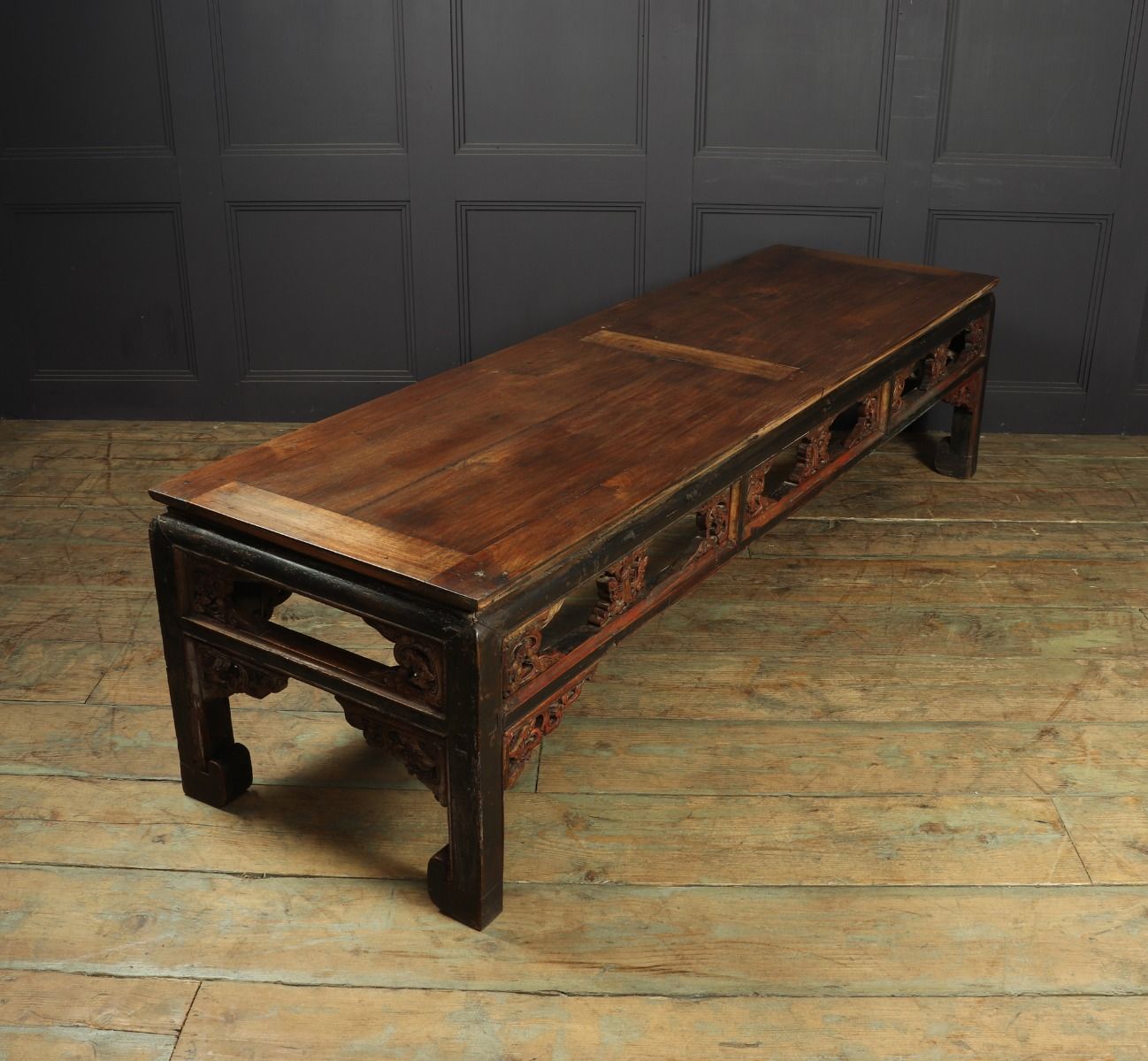 Antique Painted Chinese Coffee Table Shanxi