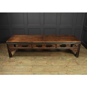 Antique Painted Chinese Coffee Table Shanxi
