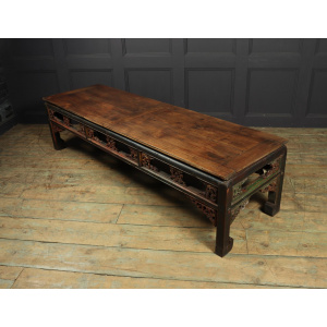 Antique Painted Chinese Coffee Table Shanxi