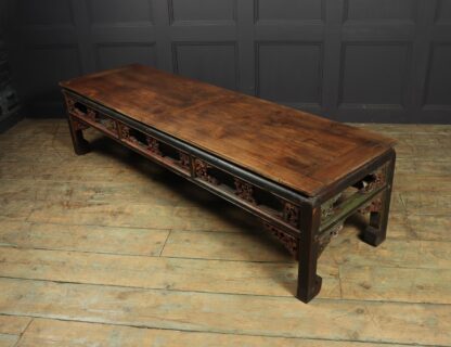 Antique Painted Chinese Coffee Table Shanxi - Image 10