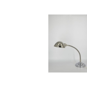 Vintage Scandinavian Chrome Desk Lamp, 1960s