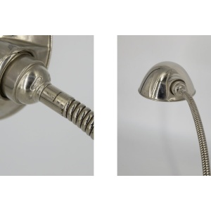 Vintage Scandinavian Chrome Desk Lamp, 1960s
