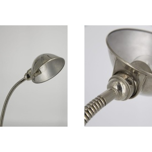 Vintage Scandinavian Chrome Desk Lamp, 1960s