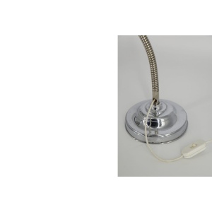 Vintage Scandinavian Chrome Desk Lamp, 1960s