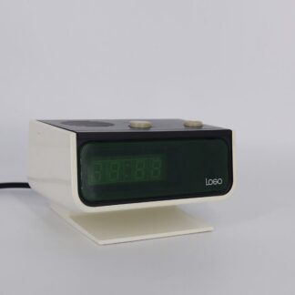 Vintage Space Age Digital Alarm Clock, 1970s