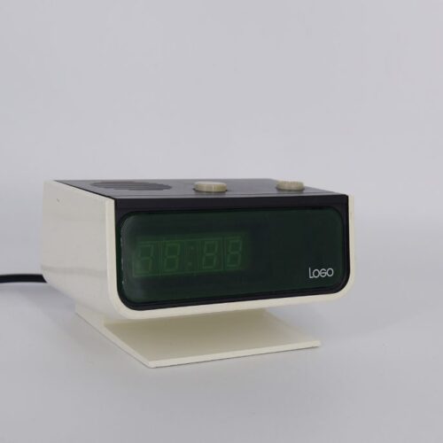 Vintage Space Age Digital Alarm Clock, 1970s