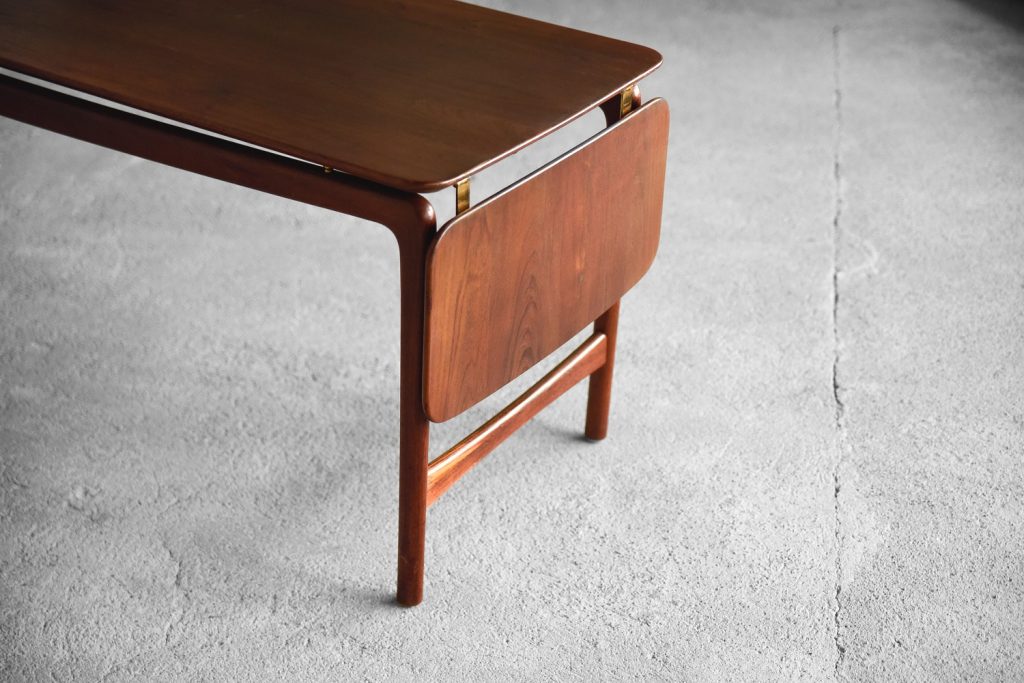 Danish Solid Teak Coffee Table by Peter Hvidt & Orla Mølgaard-Nielsen for France & Søn / France & Daverkosen, 1950s