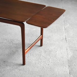 Danish Solid Teak Coffee Table by Peter Hvidt & Orla Mølgaard-Nielsen for France & Søn / France & Daverkosen, 1950s
