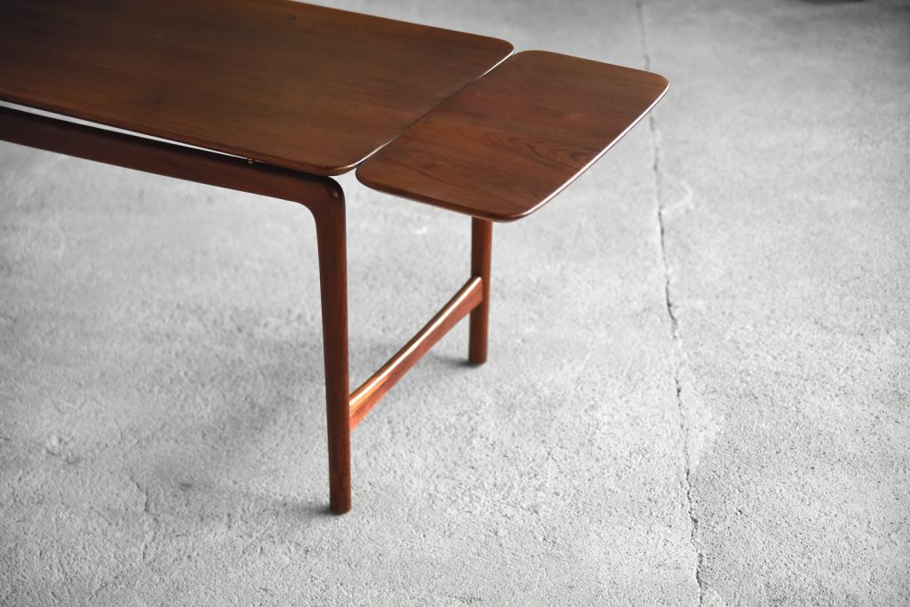 Danish Solid Teak Coffee Table by Peter Hvidt & Orla Mølgaard-Nielsen for France & Søn / France & Daverkosen, 1950s