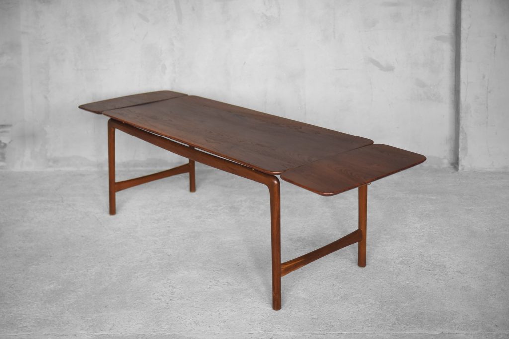 Danish Solid Teak Coffee Table by Peter Hvidt & Orla Mølgaard-Nielsen for France & Søn / France & Daverkosen, 1950s