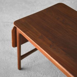 Danish Solid Teak Coffee Table by Peter Hvidt & Orla Mølgaard-Nielsen for France & Søn / France & Daverkosen, 1950s