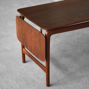 Danish Solid Teak Coffee Table by Peter Hvidt & Orla Mølgaard-Nielsen for France & Søn / France & Daverkosen, 1950s