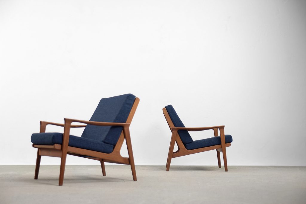 Mid-Century Australian Modern Teak Sofa & Armchairs by Parker Furniture, 1950s, Set of 3
