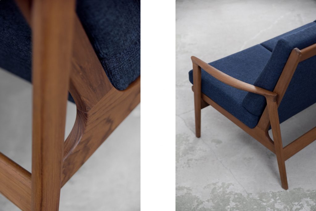 Mid-Century Australian Modern Teak Sofa & Armchairs by Parker Furniture, 1950s, Set of 3