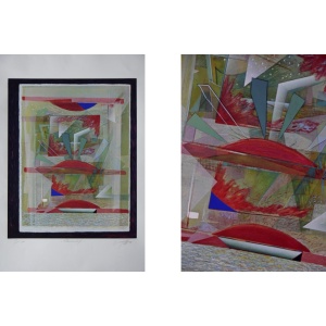 Peter Foeller, Serigraph, 1990