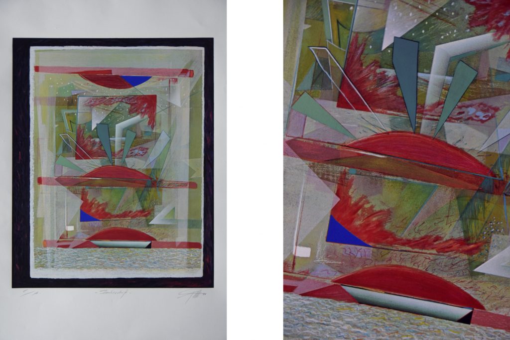 Peter Foeller, Serigraph, 1990