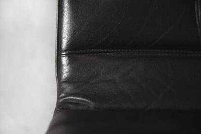 Minimalist Chrome & Black Leather Club Chairs from Pol International, 1960s, Set of 2 - Image 7