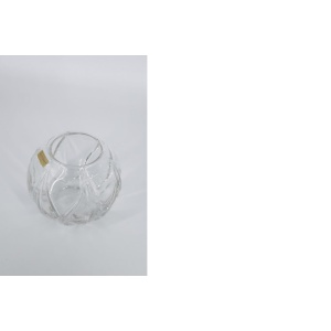 German Crystal Ball Vase from Nachtmann, 1960s
