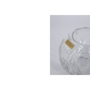 German Crystal Ball Vase from Nachtmann, 1960s